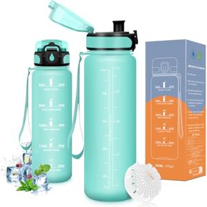 Vikaster Drinkfles, drinkfles 500 ml, drinkfles fiets, drinkfles, geschikt voor koolzuurhoudende dranken, sportfles voor kinderen, fiets, school, fitness, outdoor Vikaster Drinkfles, drinkfles 500 ml, drinkfles fiets, drinkfles, geschikt voor koolzuurhoudende dranken, sportfles voor kinderen, fiets, school, fitness, outdoor