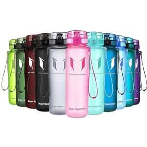 Super Sparrow Waterfles Sport 750ml – BPA-vrije Tritan Drinkfles, Lekvrij & Morsvrij – Lichtgewicht Herbruikbare Sportfles voor Fitness, Gym, Fietsen en Outdoor Super Sparrow Waterfles Sport 750ml – BPA-vrije Tritan Drinkfles, Lekvrij & Morsvrij – Lichtgewicht Herbruikbare Sportfles voor Fitness, Gym, Fietsen en Outdoor