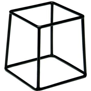 APS 33252 Buffetstandaard Multi Round, bordenstandaard, schalenstandaard, met antislipcoating (PVC), 18 x 18 cm, hoogte 20 cm, metaal, zwart APS 33252 Buffetstandaard Multi Round, bordenstandaard, schalenstandaard, met antislipcoating (PVC), 18 x 18 cm, hoogte 20 cm, metaal, zwart