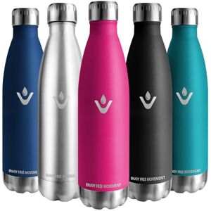Vikaster Thermoskan 0,75 l, lekvrij, 750 ml, BPA-vrij, herbruikbare thermoskan, roestvrij staal, voor camping, yoga, gym, fitness, reizen, outdoor Vikaster Thermoskan 0,75 l, lekvrij, 750 ml, BPA-vrij, herbruikbare thermoskan, roestvrij staal, voor camping, yoga, gym, fitness, reizen, outdoor