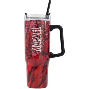 Stor Marvel Roestvrijstalen Drinkfles 665ml Lekvrije Schroefdop met Handvat, Duurzaam Herbruikbaar voor School Sport Reizen Stor Marvel Roestvrijstalen Drinkfles 665ml Lekvrije Schroefdop met Handvat, Duurzaam Herbruikbaar voor School Sport Reizen