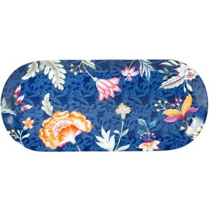 GENEVIEVE LETHU 537286 porseleinen schaal met bladeren en bloemen – collectie Pondichery – L 33,5 x B 15 x 1,5 cm – verpakt in 1 geschenkdoos GENEVIEVE LETHU 537286 porseleinen schaal met bladeren en bloemen – collectie Pondichery – L 33,5 x B 15 x 1,5 cm – verpakt in 1 geschenkdoos