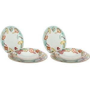 THUN Amazon Limited Edition 2022 set porseleinen borden, zes platte borden, soepborden en dessertborden van porselein THUN Amazon Limited Edition 2022 set porseleinen borden, zes platte borden, soepborden en dessertborden van porselein
