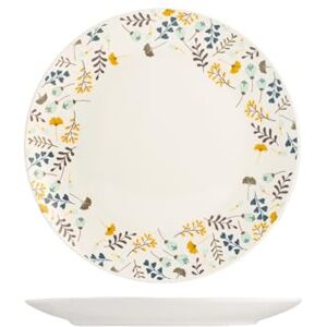 HOME Zahra Set met 6 platte borden, porselein, 24 cm HOME Zahra Set met 6 platte borden, porselein, 24 cm