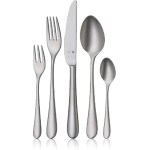 WMF Merit 1140916310 Bestekset, 30-delige set, 6 personen, gezandstraald, ergonomisch, Cromargan protect, vaatwasmachinebestendig, gesmede messen, bestekbox WMF Merit 1140916310 Bestekset, 30-delige set, 6 personen, gezandstraald, ergonomisch, Cromargan protect, vaatwasmachinebestendig, gesmede messen, bestekbox
