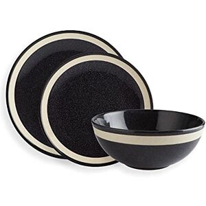 Fairmont and Main Ltd Fairmont & Main Elements-Neo 12 PCE Diner Set, Zwart, Stuk Fairmont and Main Ltd Fairmont & Main Elements-Neo 12 PCE Diner Set, Zwart, Stuk