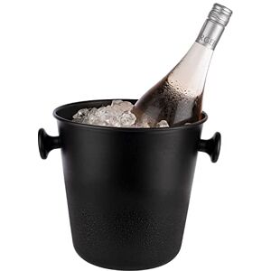 APS Wijn-/Champagnekoeler - 8L Zwart Mat Zilver APS Wijn-/Champagnekoeler - 8L Zwart Mat Zilver