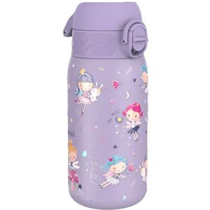 Ion8 Lichtgewicht Stalen Kinderwaterfles, 400 ml/13 oz, Zonder Isolatie, Lekvrij, Makkelijk te Openen, Veilige Vergrendeling, Vaatwasserbestendig, Flipdop, Draaggreep, Duurzaam, Feeën Ion8 Lichtgewicht Stalen Kinderwaterfles, 400 ml/13 oz, Zonder Isolatie, Lekvrij, Makkelijk te Openen, Veilige Vergrendeling, Vaatwasserbestendig, Flipdop, Draaggreep, Duurzaam, Feeën