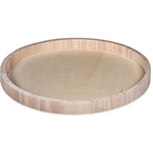 Rayher 62731000 houten schaal om te decoreren, 30 cm ø, randhoogte ca. 2,5 cm, bodemdikte ca. 2-3 mm, houten dienblad rond, naturel Rayher 62731000 houten schaal om te decoreren, 30 cm ø, randhoogte ca. 2,5 cm, bodemdikte ca. 2-3 mm, houten dienblad rond, naturel