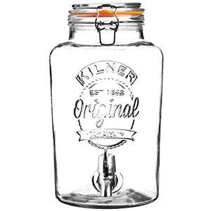Kilner ronde drankdispenser met kraantje 5L Kilner ronde drankdispenser met kraantje 5L