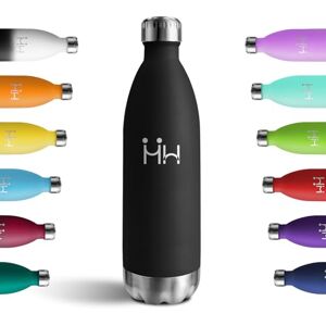 JAPORIA Thermosfles, 1 l, roestvrij staal, dubbelwandig, geïsoleerd, lekvrije fles, thermosfles voor jongens, fitnessstudio, reizen JAPORIA Thermosfles, 1 l, roestvrij staal, dubbelwandig, geïsoleerd, lekvrije fles, thermosfles voor jongens, fitnessstudio, reizen