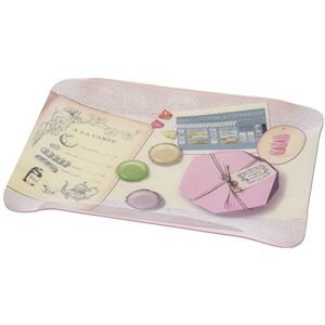 Alpac 379483 dienblad, bedrukt, macarons, acryl, 30 x 22 x 3 cm Alpac 379483 dienblad, bedrukt, macarons, acryl, 30 x 22 x 3 cm