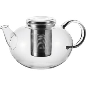 LEONARDO HOME Leonardo Moon theepot - 2 L, glas & staal LEONARDO HOME Leonardo Moon theepot - 2 L, glas & staal