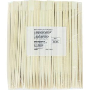 Shine Farm Bamboe eetstokjes, multipack, 10 x 100 stuks Shine Farm Bamboe eetstokjes, multipack, 10 x 100 stuks