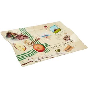 Alpac 380094 dienblad, motief Normandie briefkaart, acryl, 41 x 29 x 3 cm Alpac 380094 dienblad, motief Normandie briefkaart, acryl, 41 x 29 x 3 cm