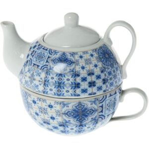 Supernova Decoracion Set van 6 kopjes met theepot, keramiek en originele versieringen. Afmetingen theepot: 9 x 9 x 14 cm, mok: 10 x 5 cm Supernova Decoracion Set van 6 kopjes met theepot, keramiek en originele versieringen. Afmetingen theepot: 9 x 9 x 14 cm, mok: 10 x 5 cm
