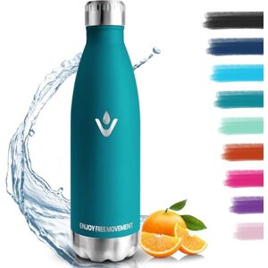 HoneyHolly Thermosfles, 500 ml, dubbelwandige roestvrijstalen thermosfles, dubbelwandig, lekvrij, sportfles, thermosfles voor kinderen, sport, houdt 12 uur warm, 24 uur koud HoneyHolly Thermosfles, 500 ml, dubbelwandige roestvrijstalen thermosfles, dubbelwandig, lekvrij, sportfles, thermosfles voor kinderen, sport, houdt 12 uur warm, 24 uur koud