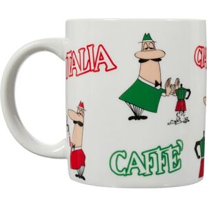 Bialetti Tricolor-beker Omino, porselein Bialetti Tricolor-beker Omino, porselein