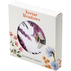 Puckator Set van 4 onderzetters van kurk bijen Nectars Puckator Set van 4 onderzetters van kurk bijen Nectars