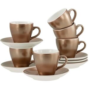 CREATABLE Golden Days Weiß 12-delig Espresso Set CREATABLE Golden Days Weiß 12-delig Espresso Set