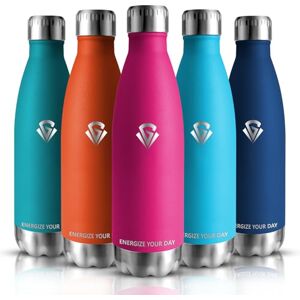 Grsta Drinkfles, roestvrij staal, 750 ml, dubbelwandig, geschikt voor koolzuurhoudende dranken, thermoskan houdt 12 uur warm, 24 uur koud Grsta Drinkfles, roestvrij staal, 750 ml, dubbelwandig, geschikt voor koolzuurhoudende dranken, thermoskan houdt 12 uur warm, 24 uur koud