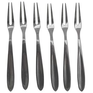 FACKELMANN 6 Visvorken/Slakken, Staal, Zilver, 6 Stuks FACKELMANN 6 Visvorken/Slakken, Staal, Zilver, 6 Stuks