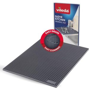 Vileda Afdruipmat voor servies, 30 x 40 cm, droogmat, antislip afwasmat, oprolbaar en ruimtebesparend, ideaal voor servies, bestek en glazen, afdruipmat TPR Vileda Afdruipmat voor servies, 30 x 40 cm, droogmat, antislip afwasmat, oprolbaar en ruimtebesparend, ideaal voor servies, bestek en glazen, afdruipmat TPR