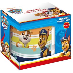 p:os 29460 PAW Patrol Mok voor kinderen, drinkbeker voor jongens en meisjes, inhoud ca. 200 ml, porseleinen drinkschaal, in geschenkverpakking p:os 29460 PAW Patrol Mok voor kinderen, drinkbeker voor jongens en meisjes, inhoud ca. 200 ml, porseleinen drinkschaal, in geschenkverpakking