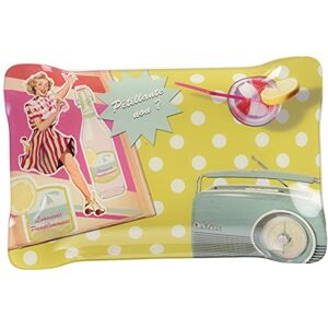 Alpac 379186 dienblad, motief Happy Days, acryl, 20 x 13 x 3 cm Alpac 379186 dienblad, motief Happy Days, acryl, 20 x 13 x 3 cm