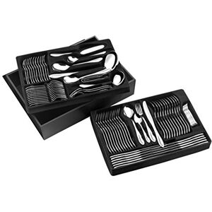 Pradel Excellence D570C 84-delige Miroir Bestekset in houten kist met lade Pradel Excellence D570C 84-delige Miroir Bestekset in houten kist met lade