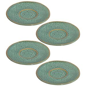 Leonardo HOME 018604 MATERA keramische mok 11 cm groen set van 4, keramiek Leonardo HOME 018604 MATERA keramische mok 11 cm groen set van 4, keramiek