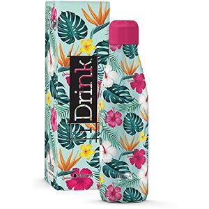 IDRINK I-Drink Thermosfles van staal, inhoud 350/500/750/1000 ml (350 ml, Tropical) IDRINK I-Drink Thermosfles van staal, inhoud 350/500/750/1000 ml (350 ml, Tropical)