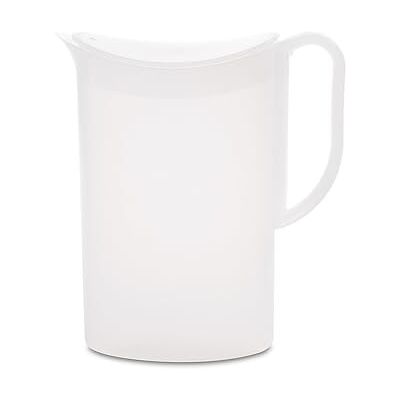 Mepal Waterkan SAN - 1,5L, Wit, Past in koelkastdeur Mepal Waterkan SAN - 1,5L, Wit, Past in koelkastdeur