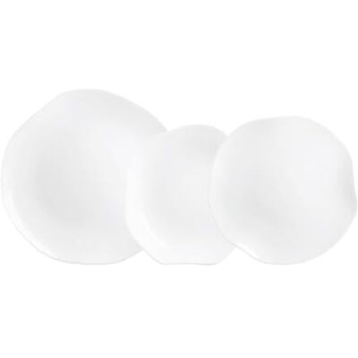 Luminarc Galeo Opaal serviesset, 18-delig, voor 6 personen, opaal, magnetronbestendig Luminarc Galeo Opaal serviesset, 18-delig, voor 6 personen, opaal, magnetronbestendig