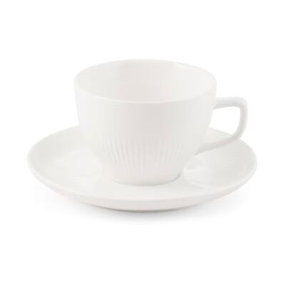 H&H By Bruno Barbieri Set 6 Tazze T� Con Piattino In New Bone China Cc 250 H&H By Bruno Barbieri Set 6 Tazze T� Con Piattino In New Bone China Cc 250