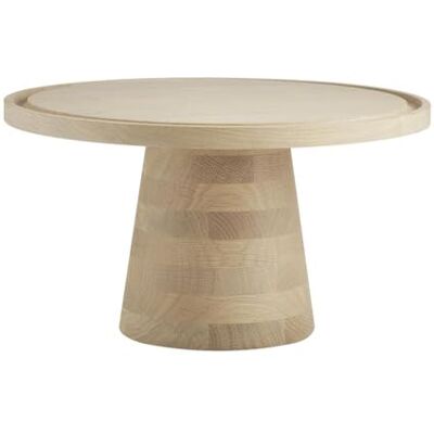 APS 14096 Serveerschaal en taartplateau VALO geolied eikenhout, Ø 32 cm, H: 17 cm, voetstuk APS 14096 Serveerschaal en taartplateau VALO geolied eikenhout, Ø 32 cm, H: 17 cm, voetstuk