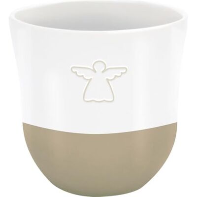 Sheepworld mok met gravure engel koffiemok, hoogte 9,8 cm, diameter 9,3 cm, inhoud 40 cl, steengoed cadeauverpakking, verjaardag, Pasen, Kerstmis 74829 Sheepworld mok met gravure engel koffiemok, hoogte 9,8 cm, diameter 9,3 cm, inhoud 40 cl, steengoed cadeauverpakking, verjaardag, Pasen, Kerstmis 74829