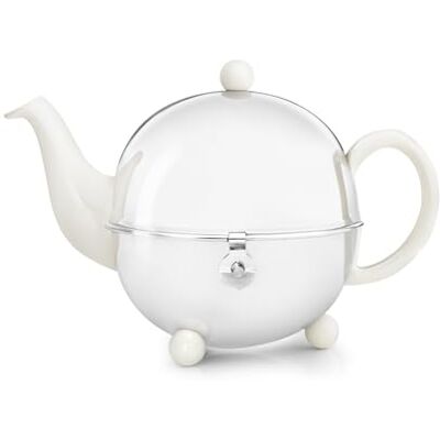 Bredemeijer Theepot Cosy Met theezeef Wit (0.9, Liter) Bredemeijer Theepot Cosy Met theezeef Wit (0.9, Liter)