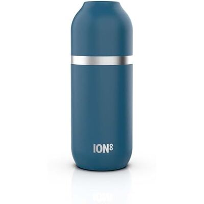 Ion8 Vacuüm Geïsoleerde ThermoShield Fles voor Heet of Koud Drinken, Grote Geïsoleerde Mok, Capaciteit van 2 Kopjes, Magnetische Dop en Zachte Onderkant Stijlvol, Diep Teal Ion8 Vacuüm Geïsoleerde ThermoShield Fles voor Heet of Koud Drinken, Grote Geïsoleerde Mok, Capaciteit van 2 Kopjes, Magnetische Dop en Zachte Onderkant Stijlvol, Diep Teal
