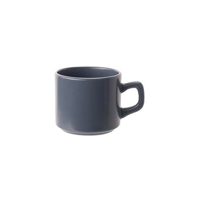 Cosy & Trendy Set van 12 koffiekopjes van aardewerk, blauw, 18 cl-stapelbaar Cosy & Trendy Set van 12 koffiekopjes van aardewerk, blauw, 18 cl-stapelbaar