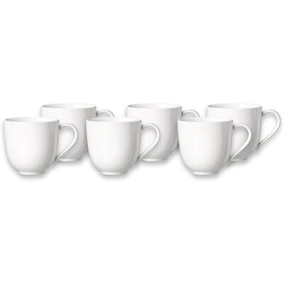 Witte Skagen Koffiekoppen van Ritzenhoff & Breker - 6 stuks Witte Skagen Koffiekoppen van Ritzenhoff & Breker - 6 stuks