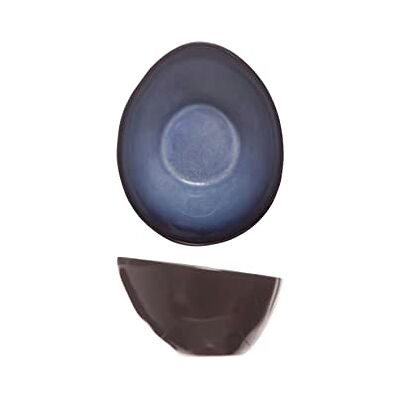 Cosy & Trendy Ovale kom van saffiersteengoed, blauw, 10 x 7,5 x h 6 cm, 6 stuks Cosy & Trendy Ovale kom van saffiersteengoed, blauw, 10 x 7,5 x h 6 cm, 6 stuks