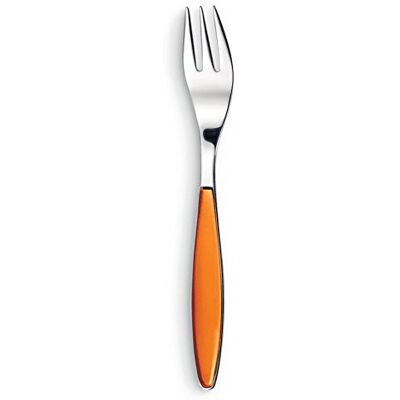 Guzzini Feeling - Glanzende oranje dessertvork - Dessertvork Guzzini Feeling - Glanzende oranje dessertvork - Dessertvork