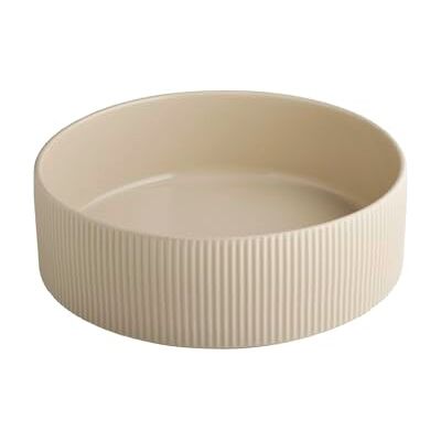 APS 19043 Schaal THE GRID porselein, Ø 26 cm, 2,5 liter, kleur zand, stapelbaar APS 19043 Schaal THE GRID porselein, Ø 26 cm, 2,5 liter, kleur zand, stapelbaar