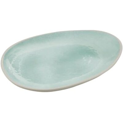 APS 85471 Bord CALA melamine groen/grijs, 27 x 21 cm, stapelbaar APS 85471 Bord CALA melamine groen/grijs, 27 x 21 cm, stapelbaar