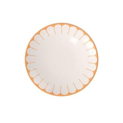 Villeroy & Boch Fleur Set van 6 dessertborden - 21cm, Geel & Wit Villeroy & Boch Fleur Set van 6 dessertborden - 21cm, Geel & Wit