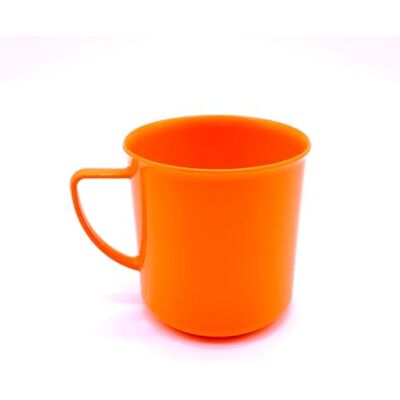 Kimmel Mok kinderbeker herbruikbaar onbreekbaar 180 ml, kunststof, oranje Kimmel Mok kinderbeker herbruikbaar onbreekbaar 180 ml, kunststof, oranje