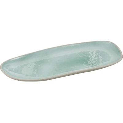 APS 85473 Bord CALA melamine groen/grijs, 34 x 15 cm, stapelbaar APS 85473 Bord CALA melamine groen/grijs, 34 x 15 cm, stapelbaar