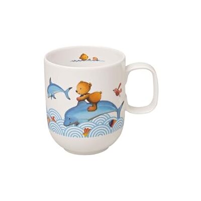 Villeroy & Boch Kinderbeker met 1 handvat groot 0,34 ltr. HAPPY AS A BEAR Villeroy & Boch Kinderbeker met 1 handvat groot 0,34 ltr. HAPPY AS A BEAR