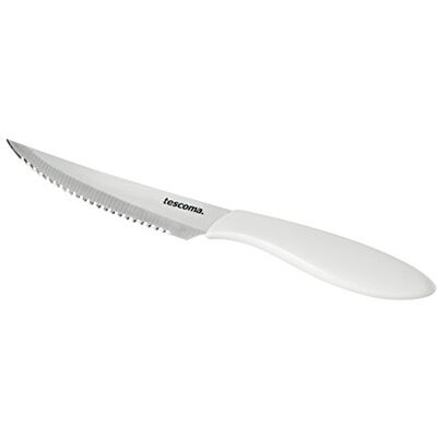 Tescoma Steakmes, zilver/wit, 29,5 x 12 x 1,8 cm, 6 Tescoma Steakmes, zilver/wit, 29,5 x 12 x 1,8 cm, 6